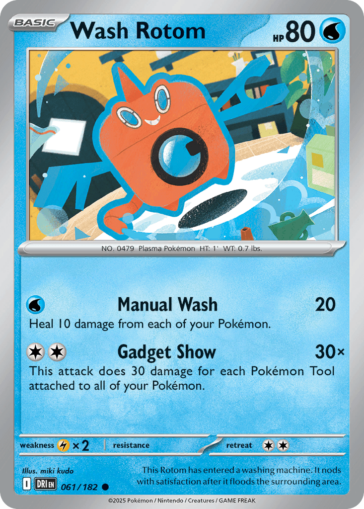 Wash Rotom 61/182