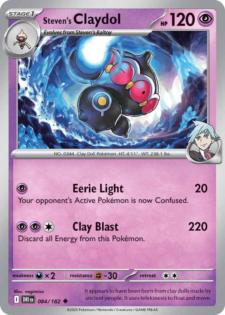 Steven's Claydol 84/182