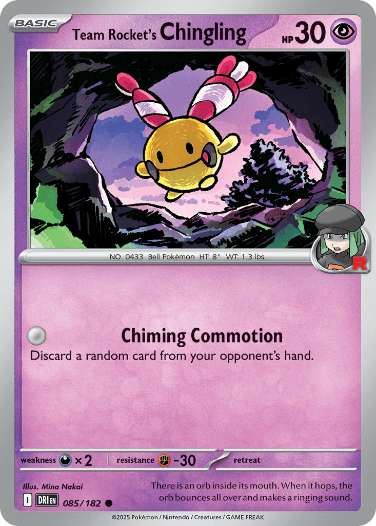 Team Rocket's Chingling 85/182