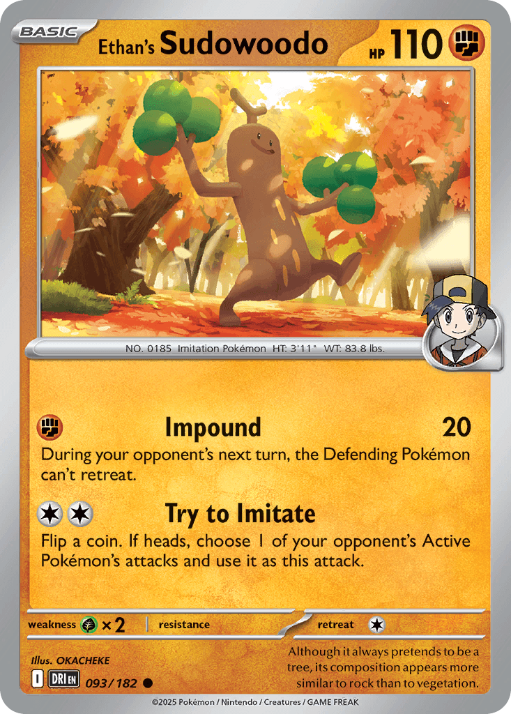 Ethan's Sudowoodo 93/182