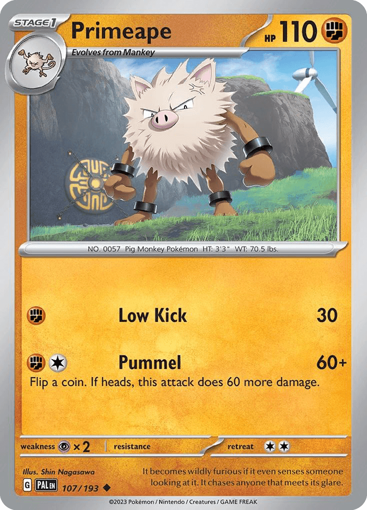 Primeape 107/193