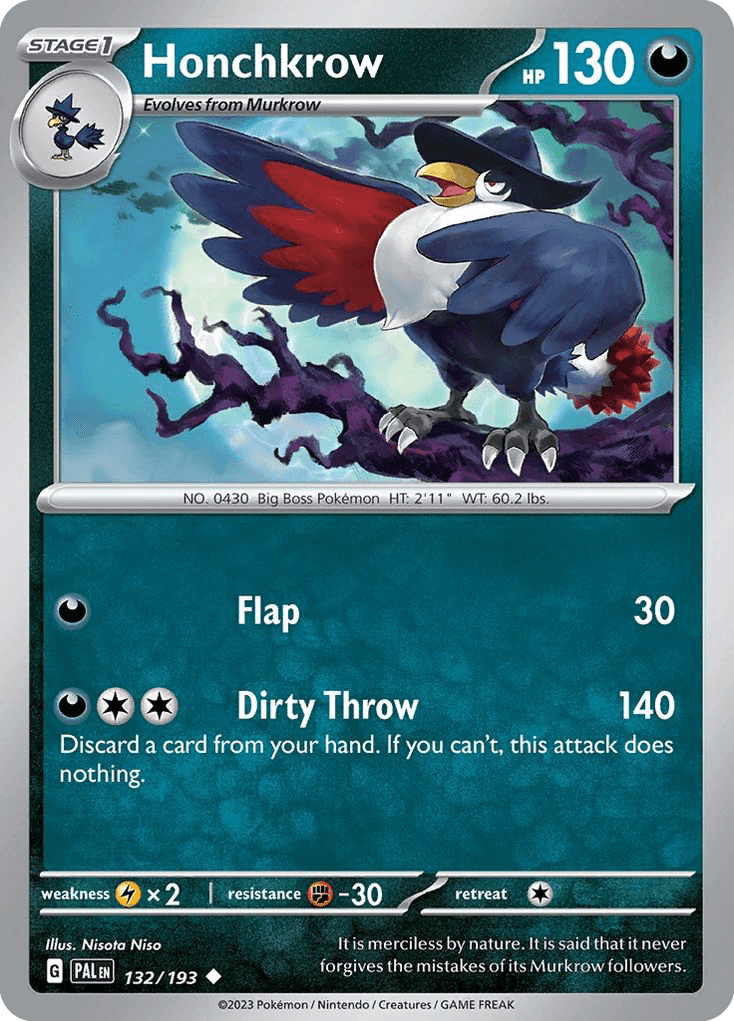 Honchkrow 132/193