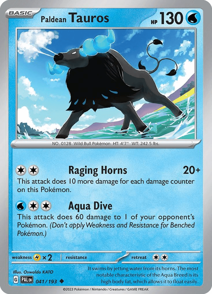 Paldean Tauros 41/193