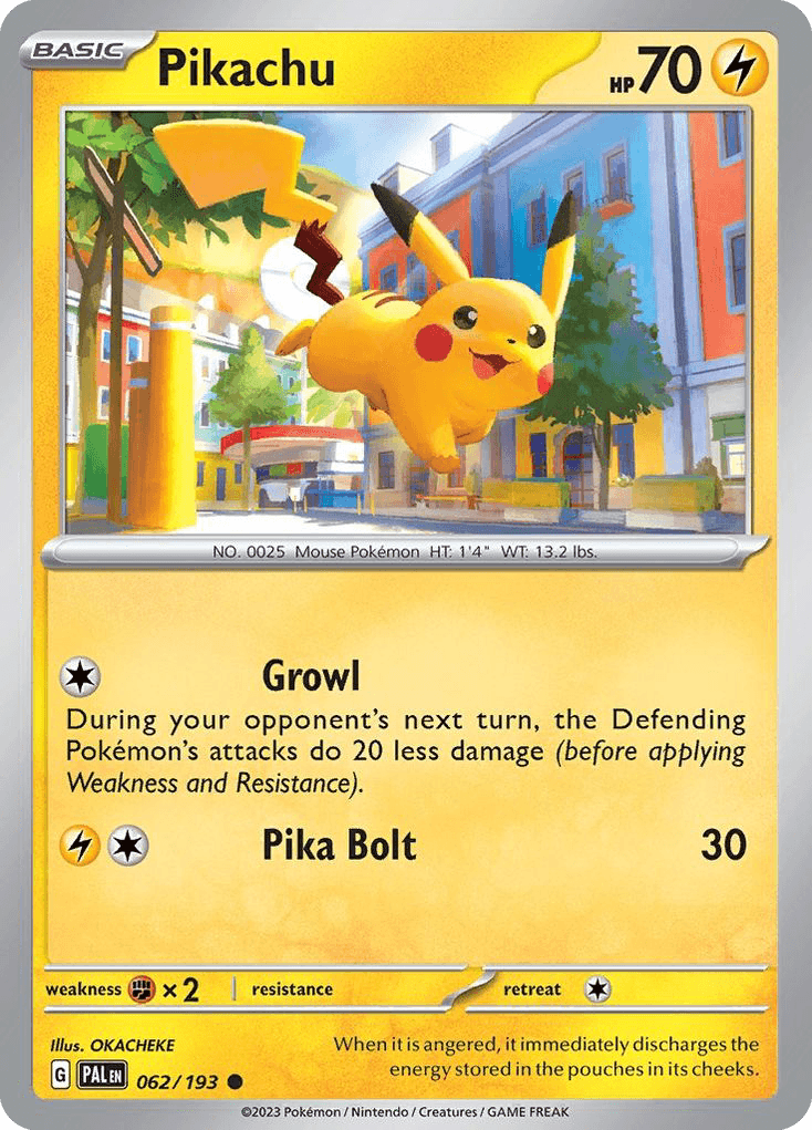Pikachu 62/193