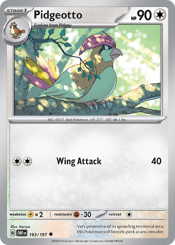 Pidgeotto 163/197