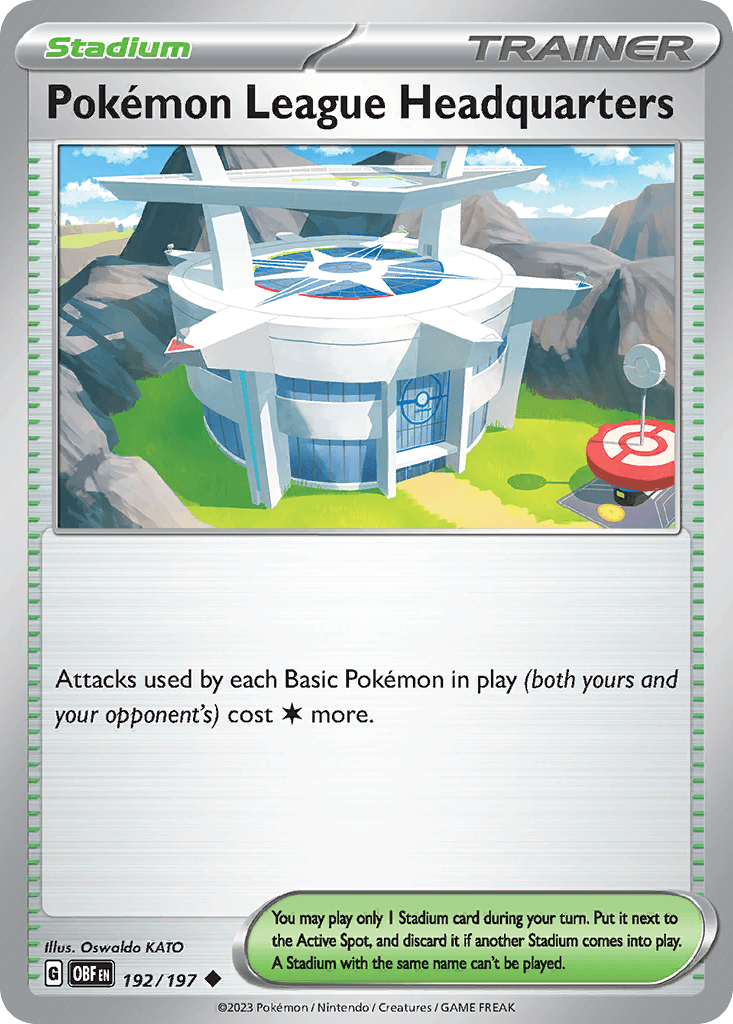 Pokémon League Headquarters 192/197