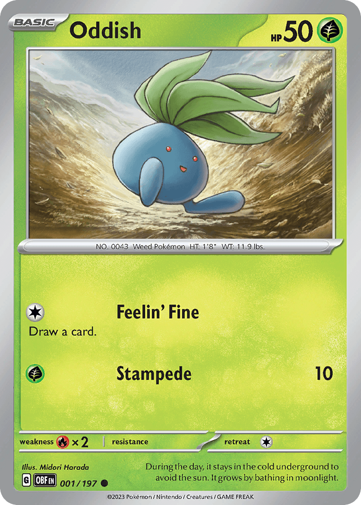 Oddish 1/197