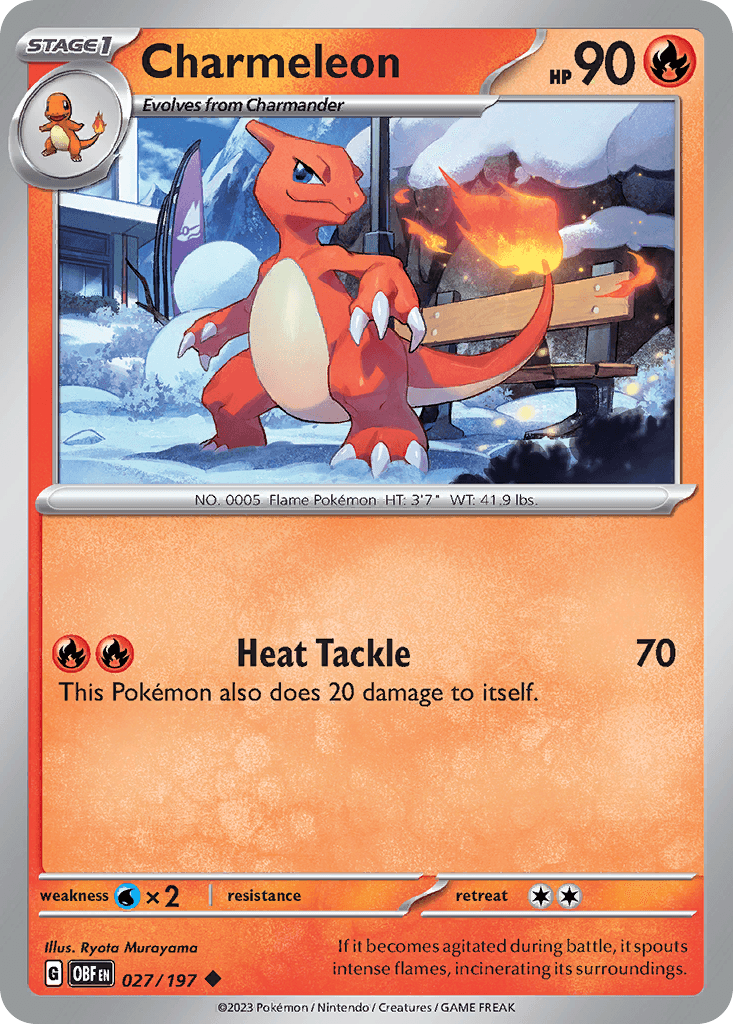Charmeleon 27/197