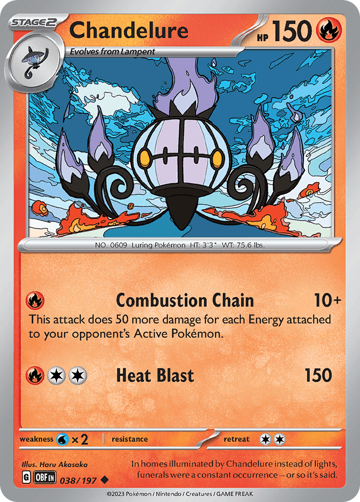 Chandelure 38/197