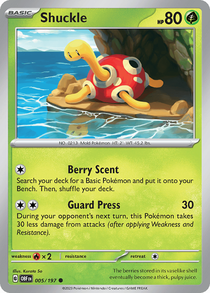 Shuckle 5/197