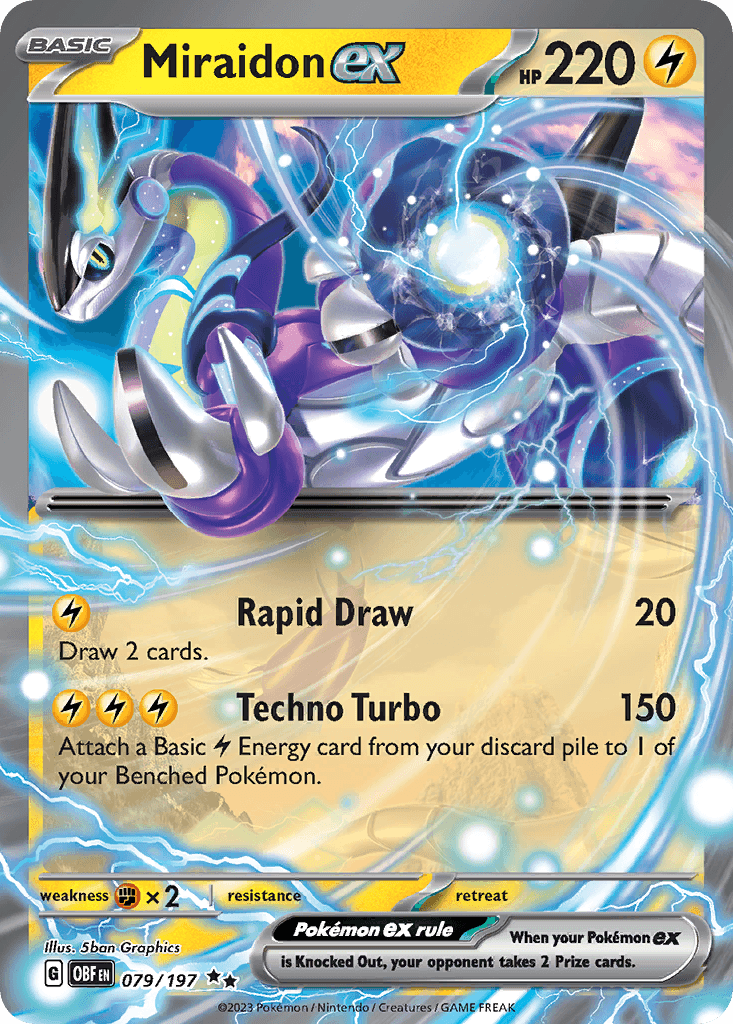 Miraidon ex 79/197