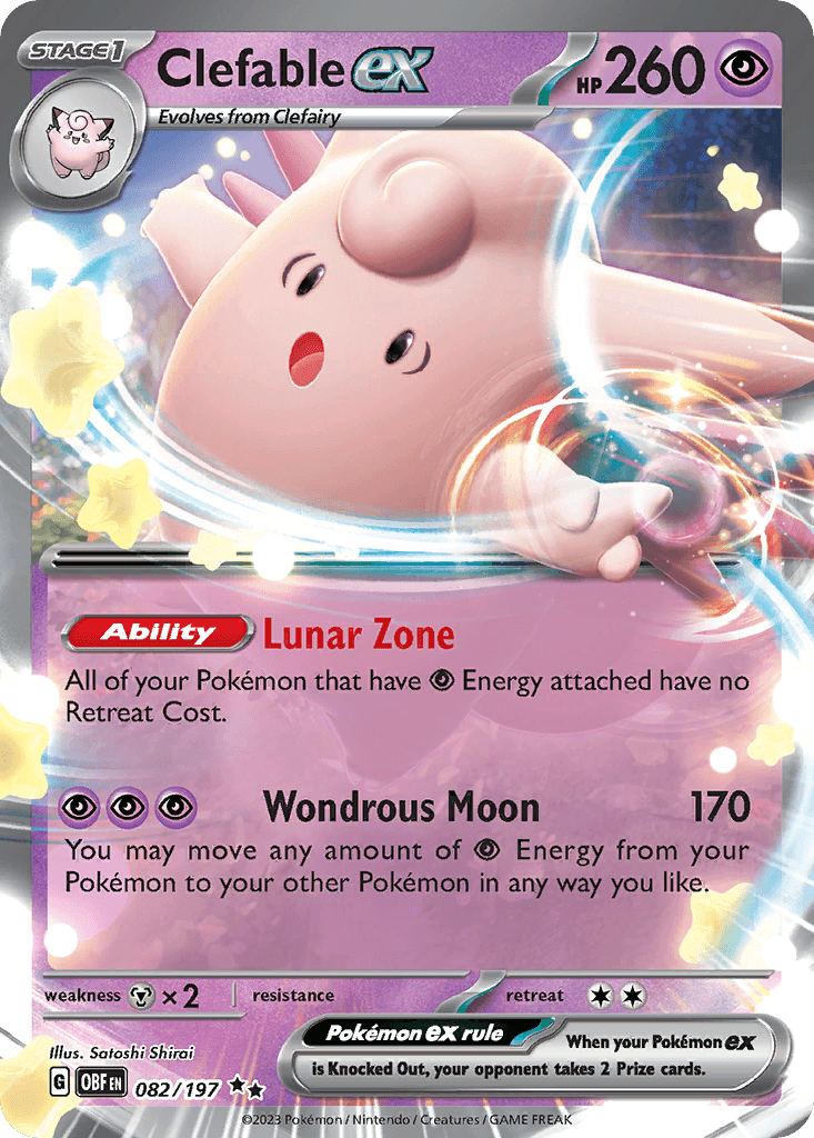 Clefable ex 82/197