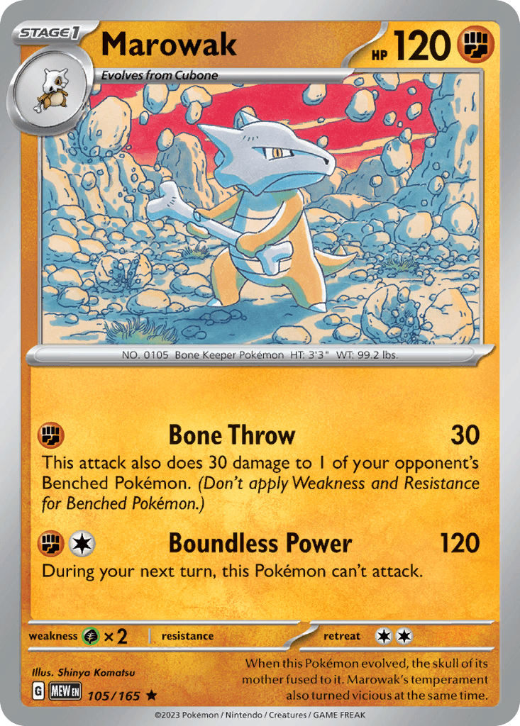 Marowak 105/165