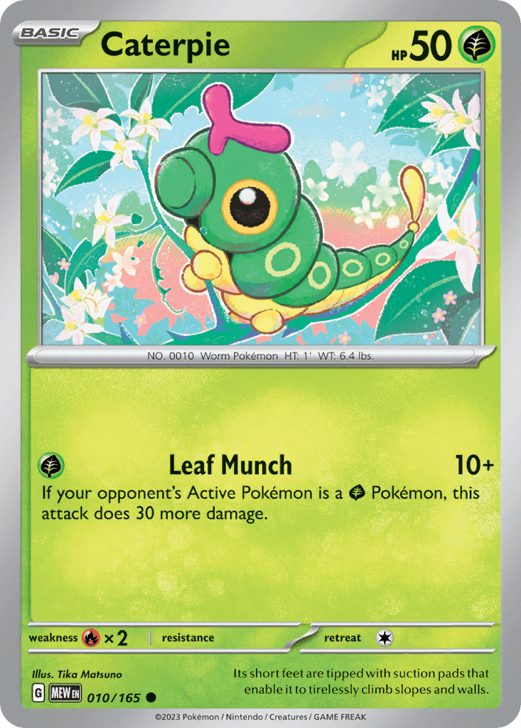 Caterpie 10/165