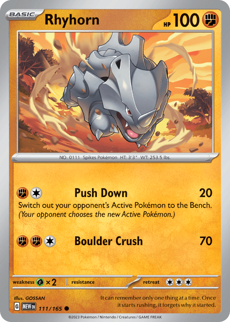 Rhyhorn 111/165