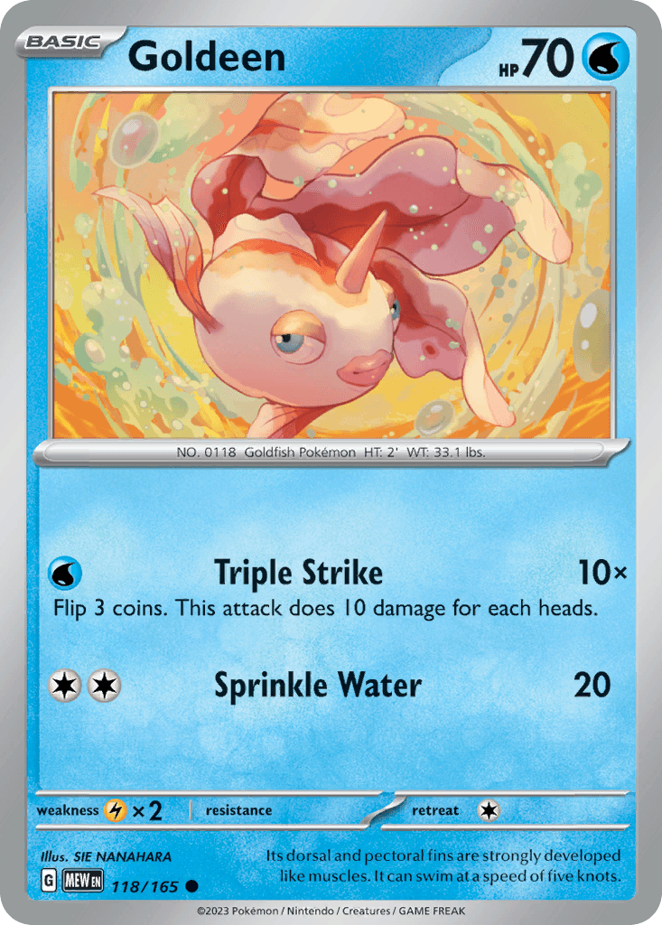 Goldeen 118/165