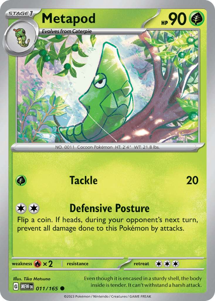 Metapod 11/165