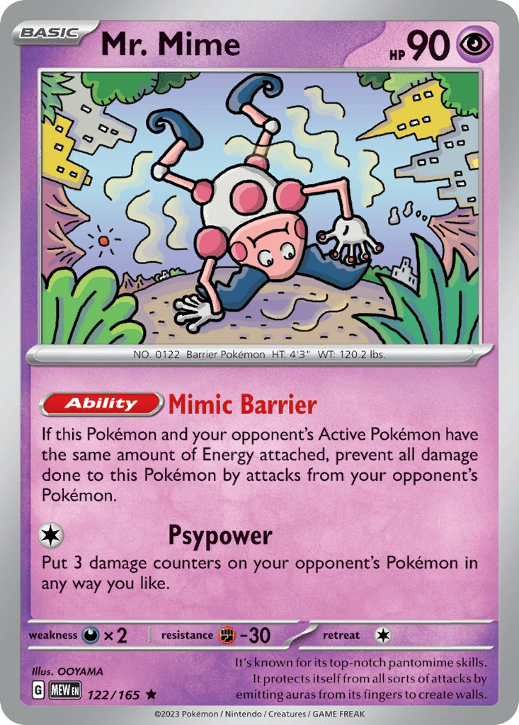 Mr. Mime 122/165