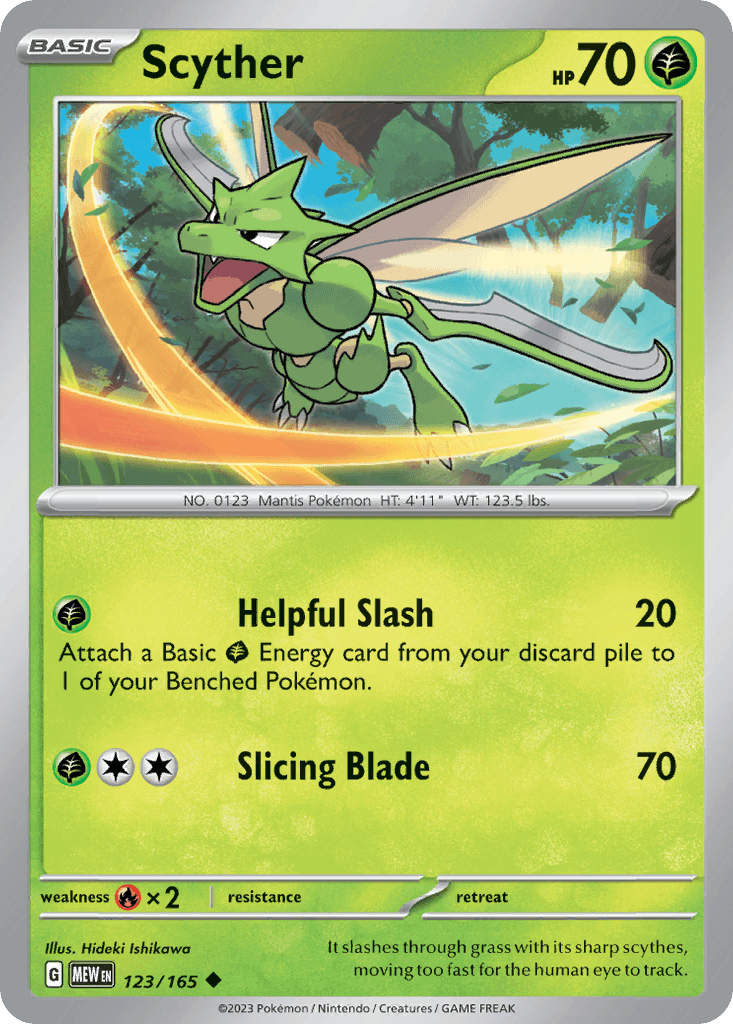 Scyther 123/165