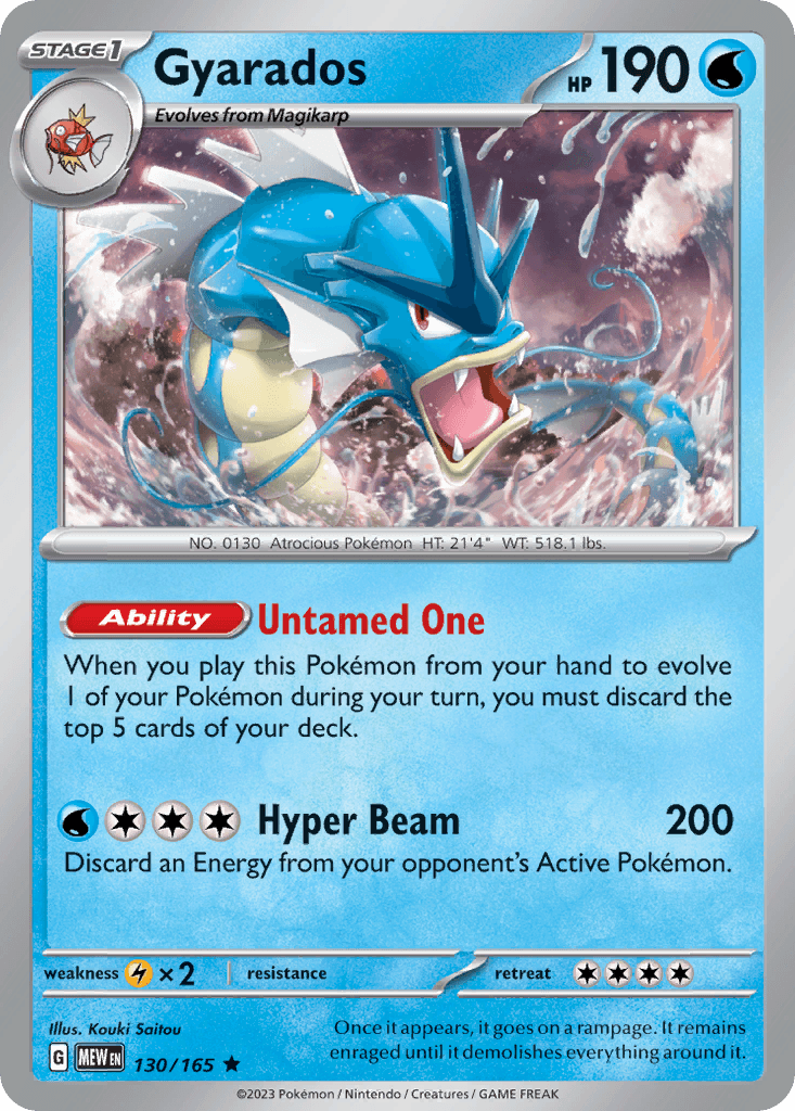 Gyarados 130/165