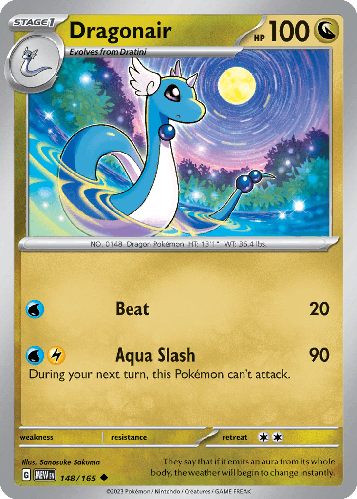 Dragonair 148/165