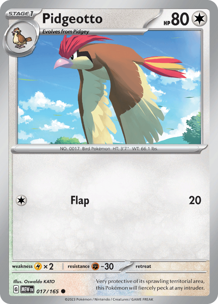 Pidgeotto 17/165