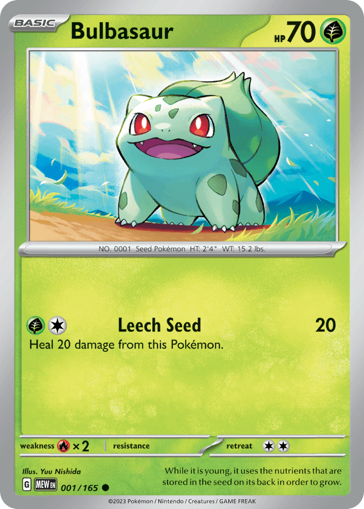 Bulbasaur 1/165