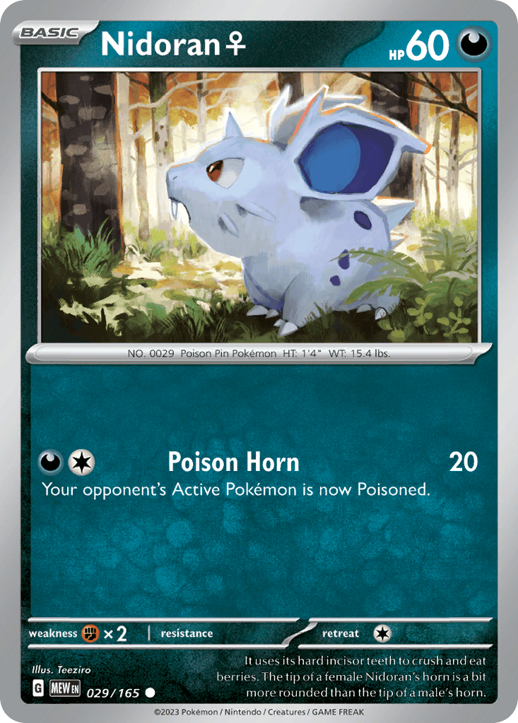 Nidoran ♀ 29/165