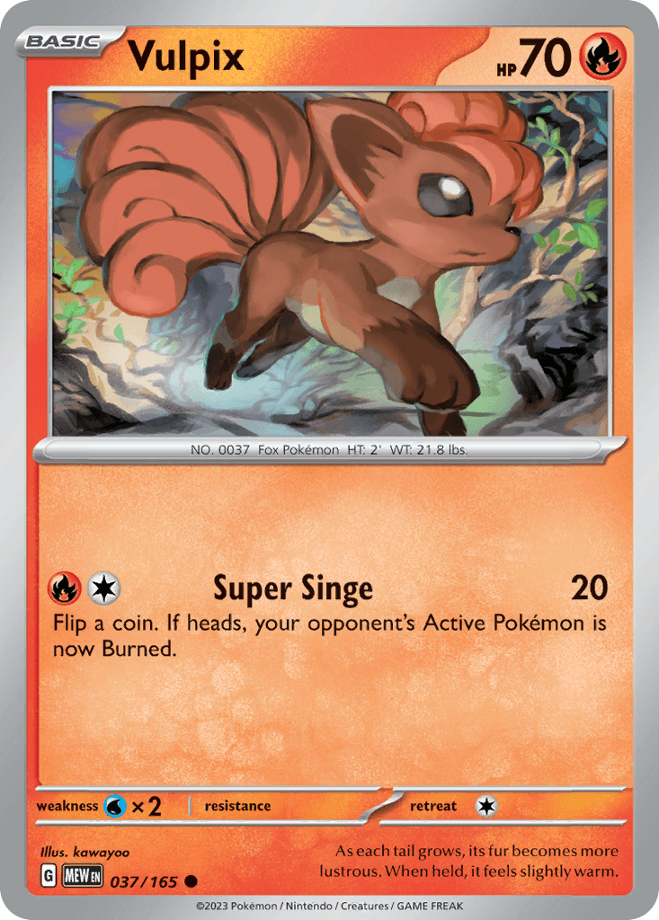 Vulpix 37/165
