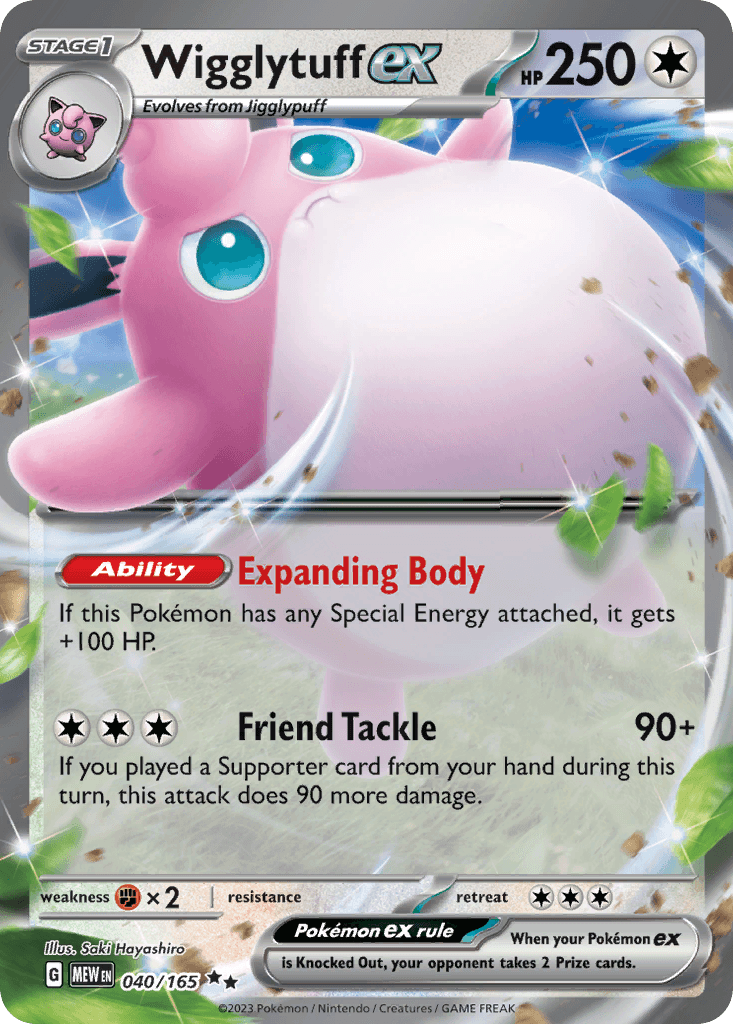 Wigglytuff ex 40/165