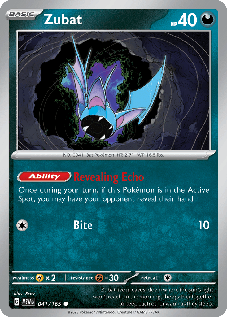 Zubat 41/165