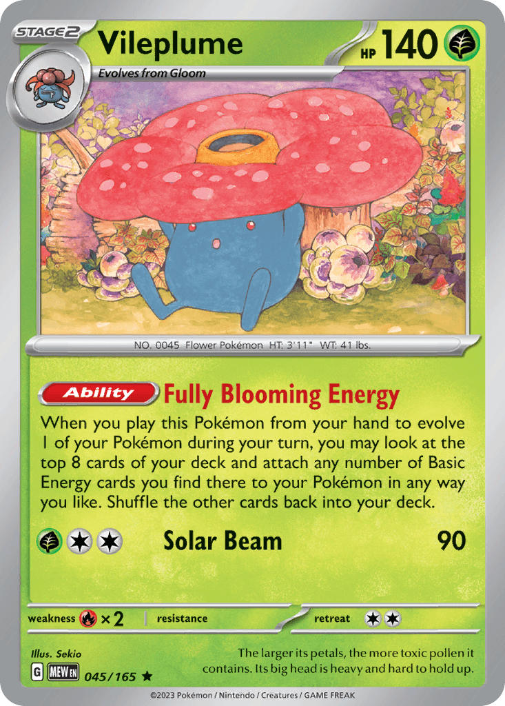 Vileplume 45/165