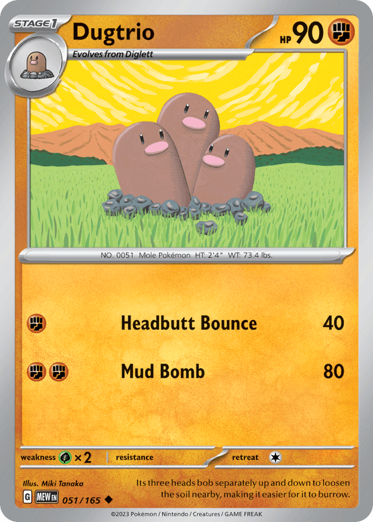 Dugtrio 51/165