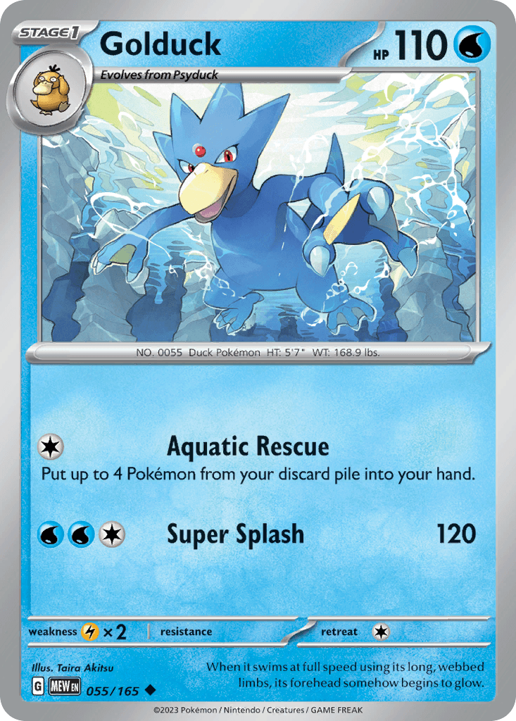 Golduck 55/165