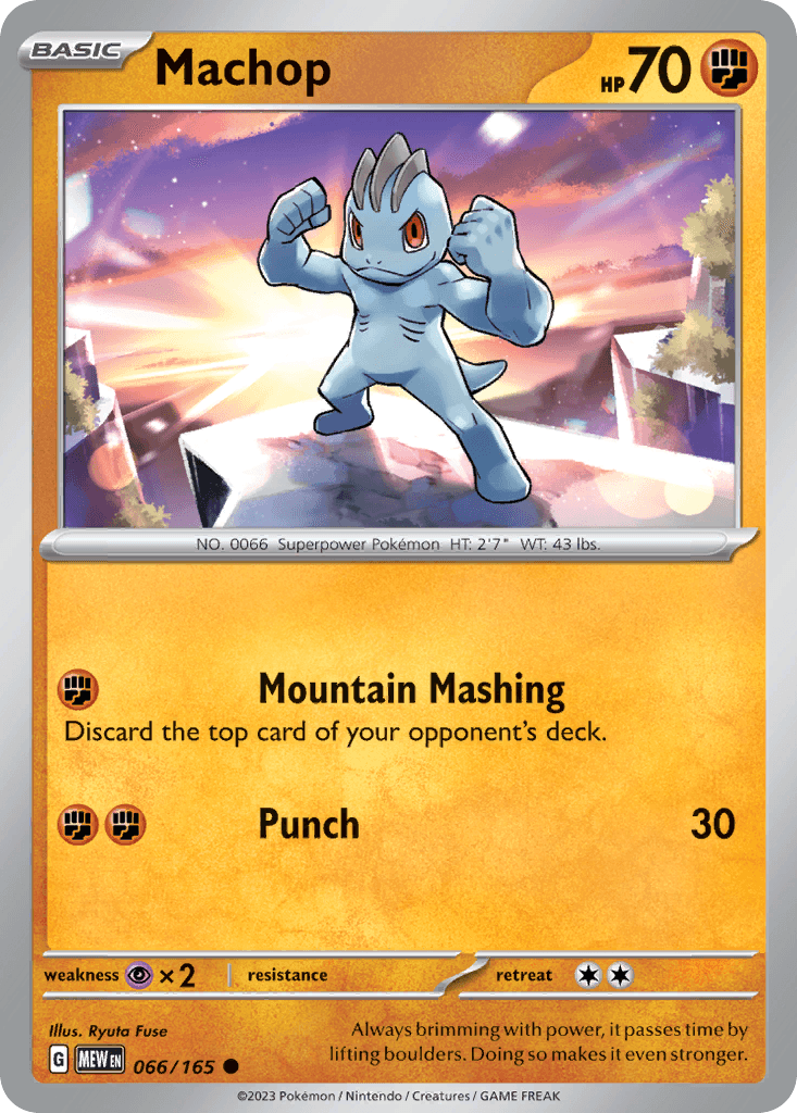 Machop 66/165