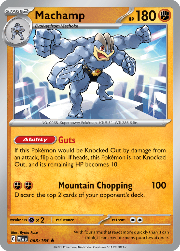 Machamp 68/165
