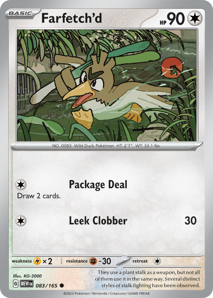 Farfetch'd 83/165