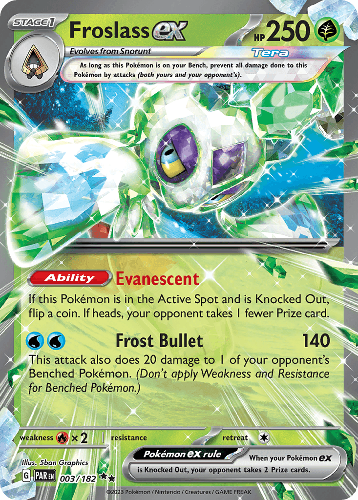 Froslass ex 3/182