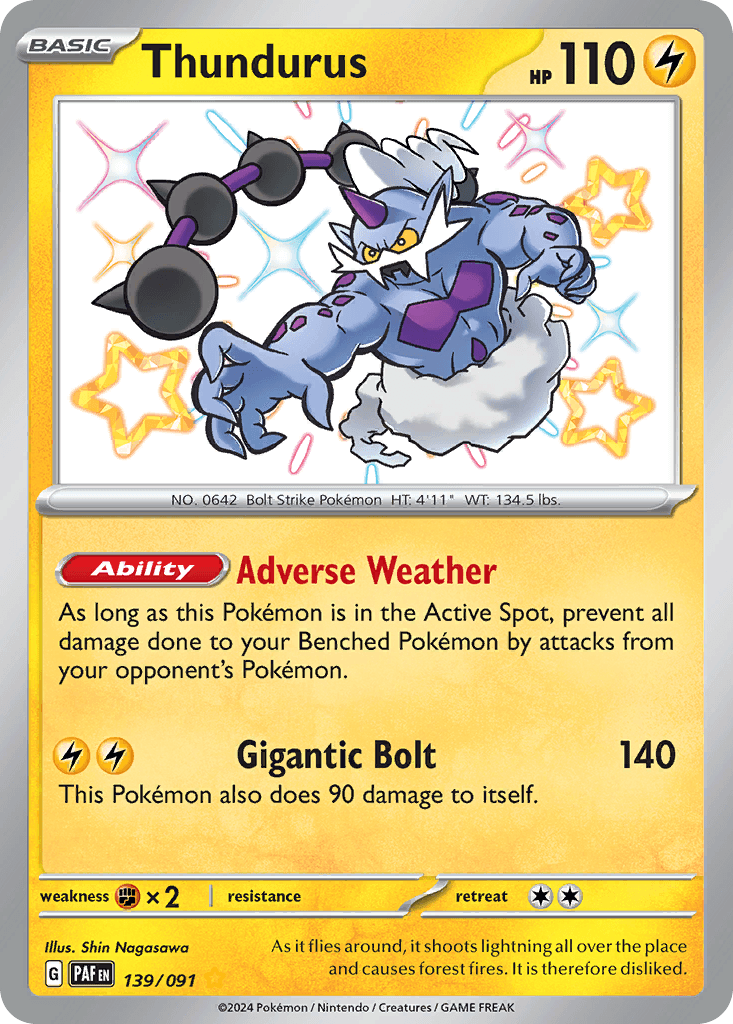 Thundurus 139/91