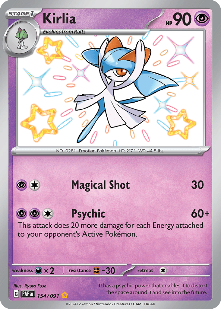 Kirlia 154/91