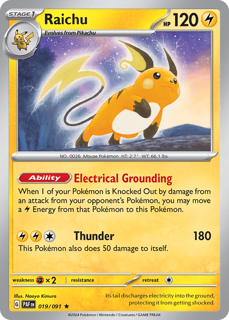 Raichu 19/91