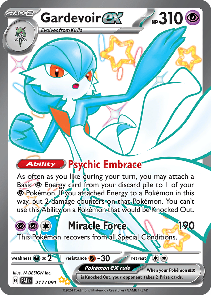 Gardevoir ex 217/91