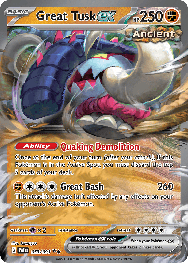 Great Tusk ex 53/91