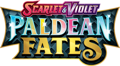 Paldean Fates logotyp