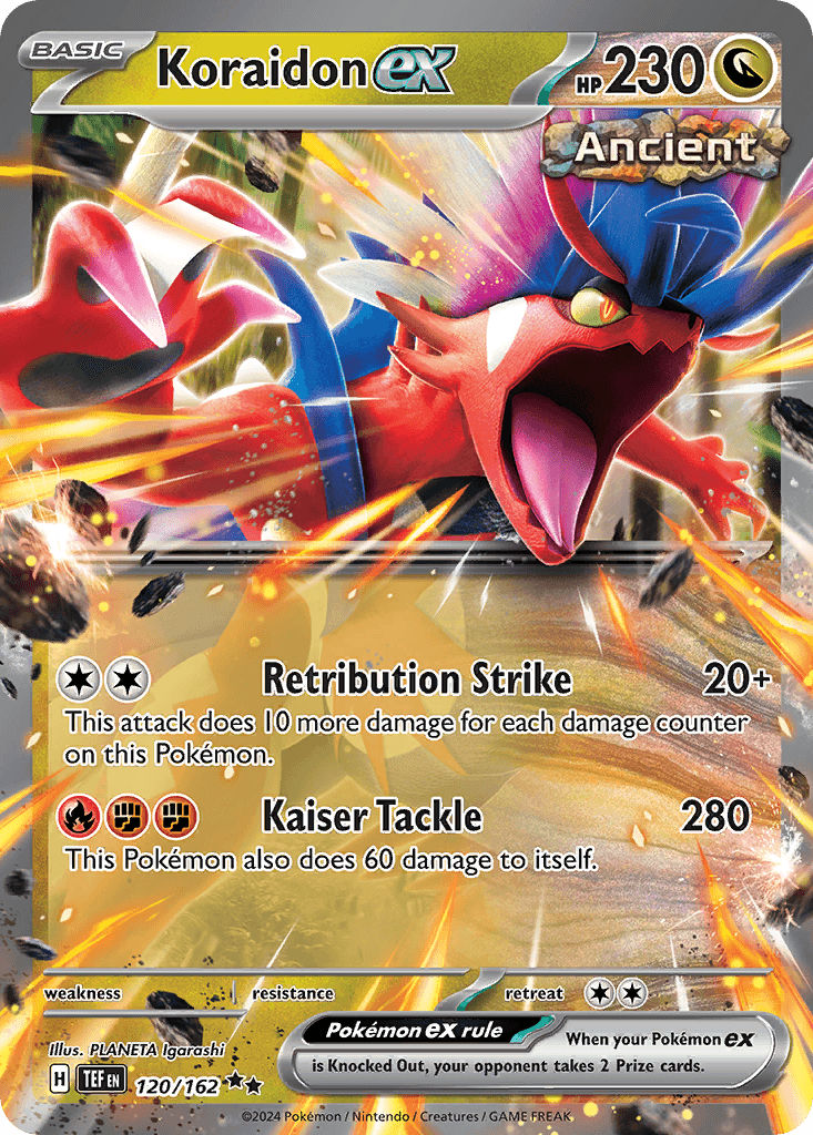 Koraidon ex 120/162