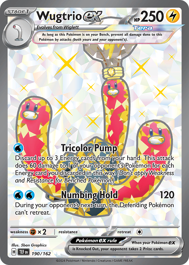 Wugtrio ex 190/162