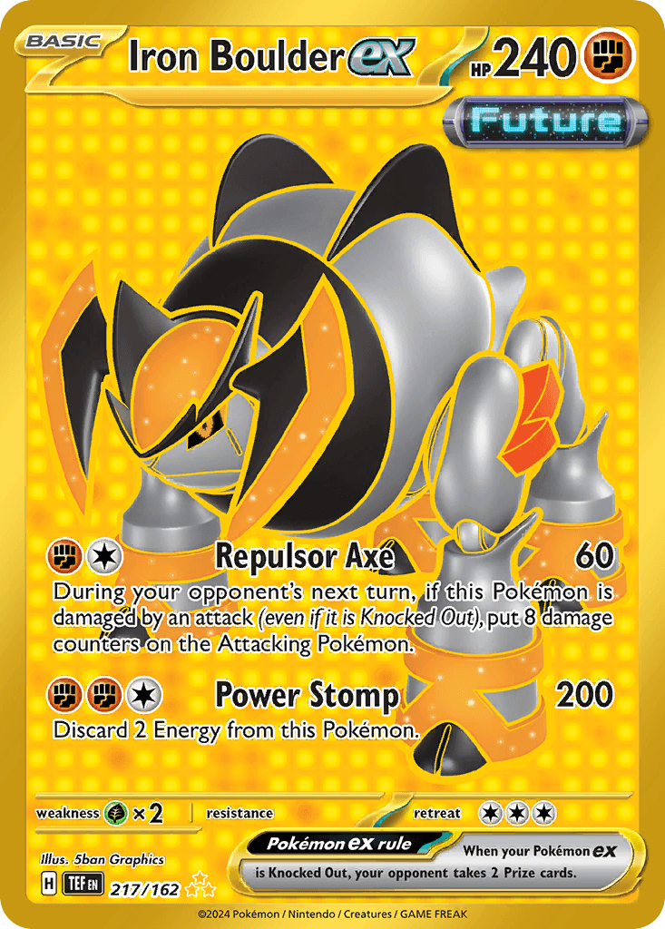 Iron Boulder ex 217/162