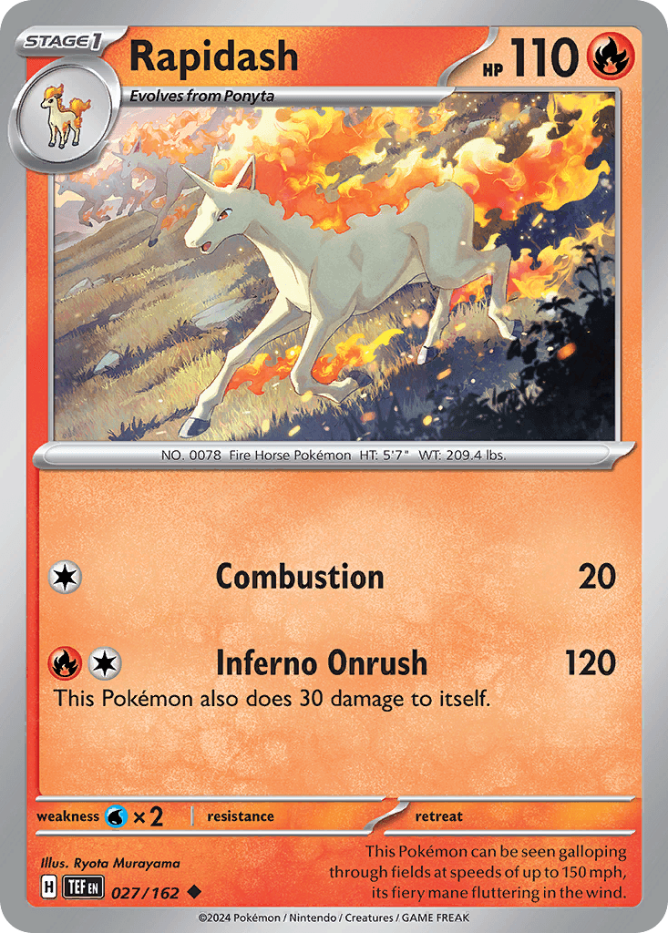 Rapidash 27/162