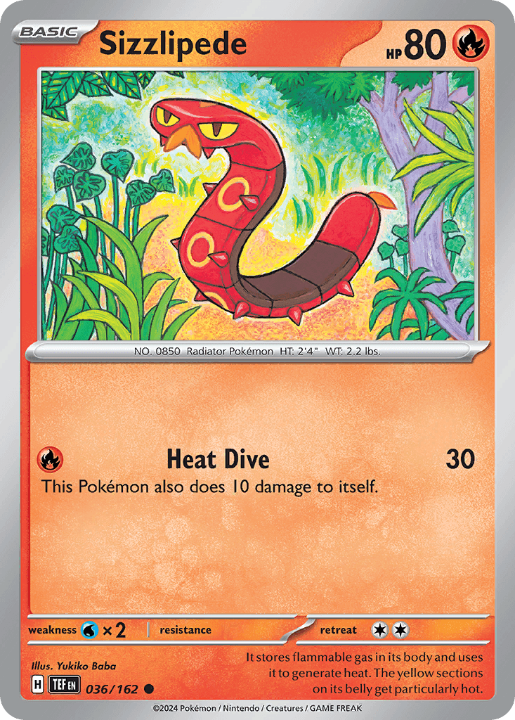 Sizzlipede 36/162