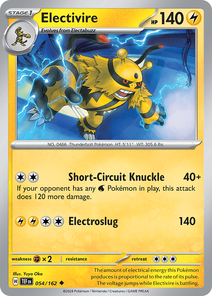Electivire 54/162